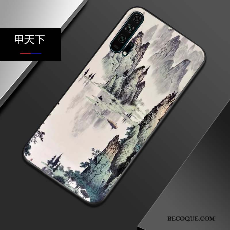 Honor 20 Pro Créatif Coque De Téléphone Marque De Tendance Protection Silicone Dessin Animé