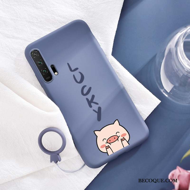 Honor 20 Pro Grand Motif Fluide Doux Coque De Téléphone Charmant Jeunesse