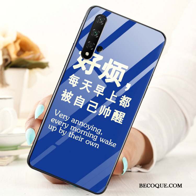 Honor 20 Tempérer Protection Coque De Téléphone Personnalité Mode Difficile