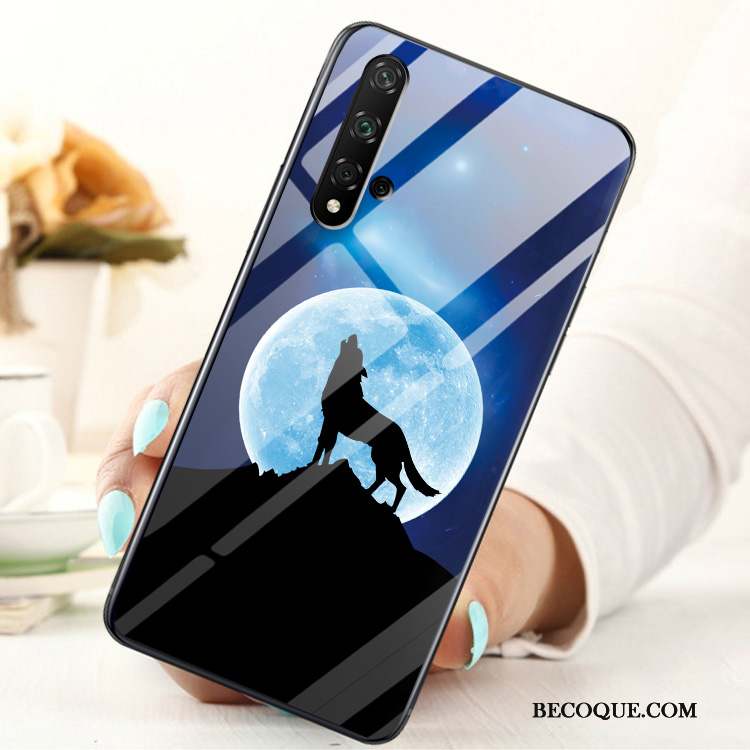 Honor 20 Tempérer Protection Coque De Téléphone Personnalité Mode Difficile