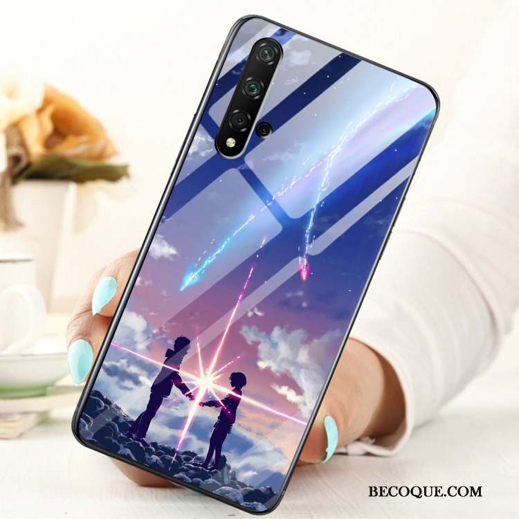 Honor 20 Tempérer Protection Coque De Téléphone Personnalité Mode Difficile