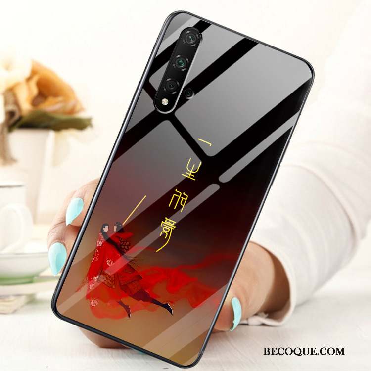 Honor 20 Tempérer Protection Coque De Téléphone Personnalité Mode Difficile