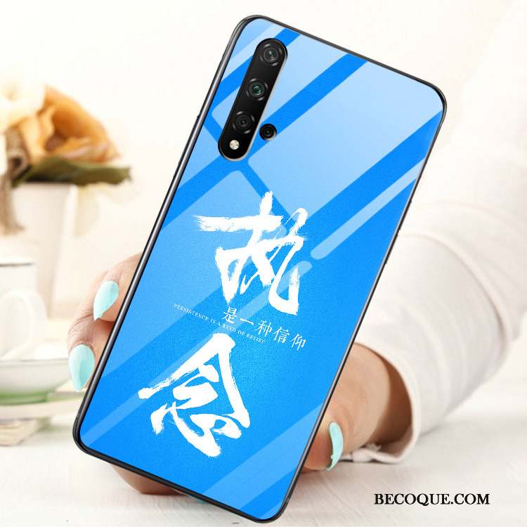 Honor 20 Tempérer Protection Coque De Téléphone Personnalité Mode Difficile