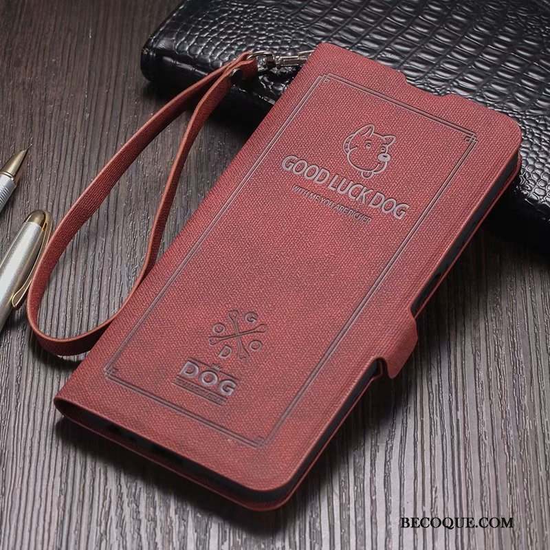 Honor 30 Coque Incassable Modèle Fleurie Étui En Cuir Tout Compris Noir Tissu