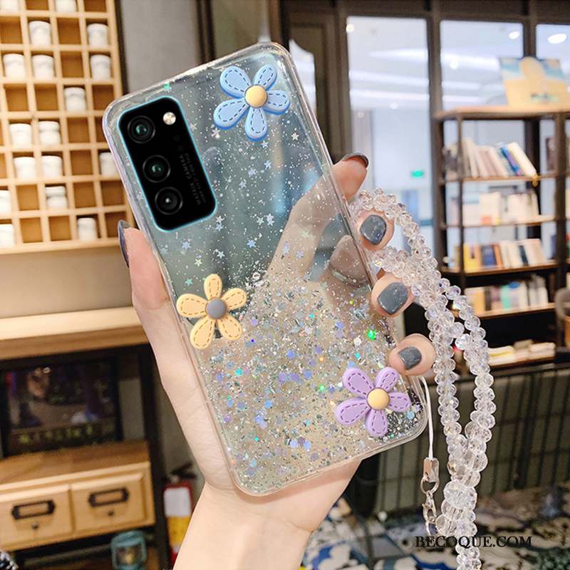 Honor 30 Pro Coque Incassable Étui Transparent Nouveau Tout Compris Net Rouge