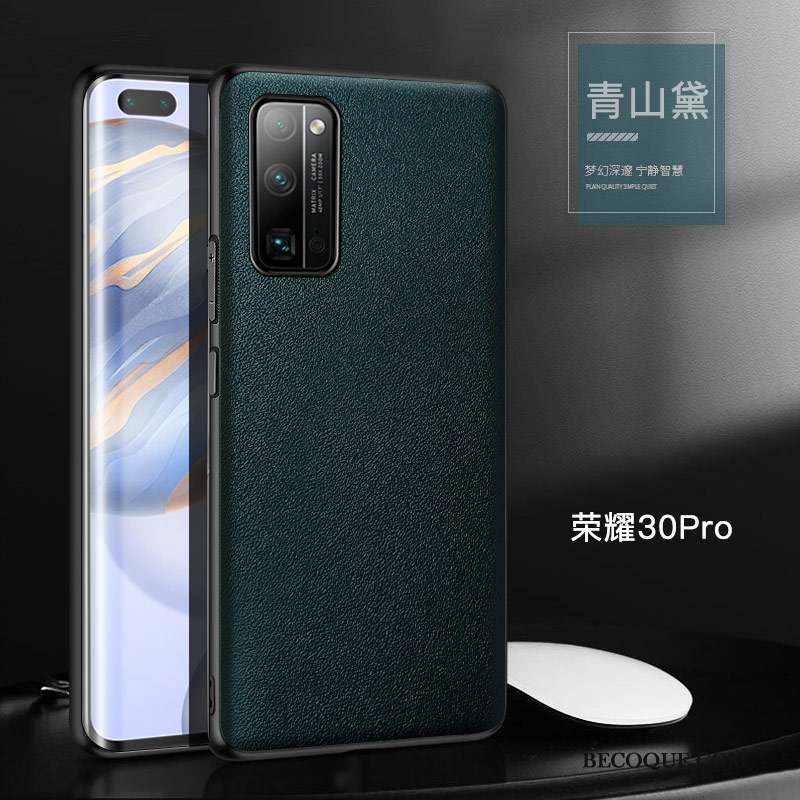 Honor 30 Pro Cuir Cuir Haut Créatif Business Coque De Téléphone Incassable