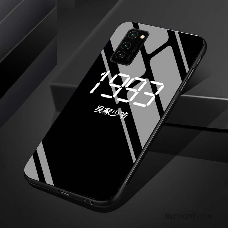 Honor 30 Pro Personnalisé Amoureux Verre Anniversaire Étui Coque De Téléphone