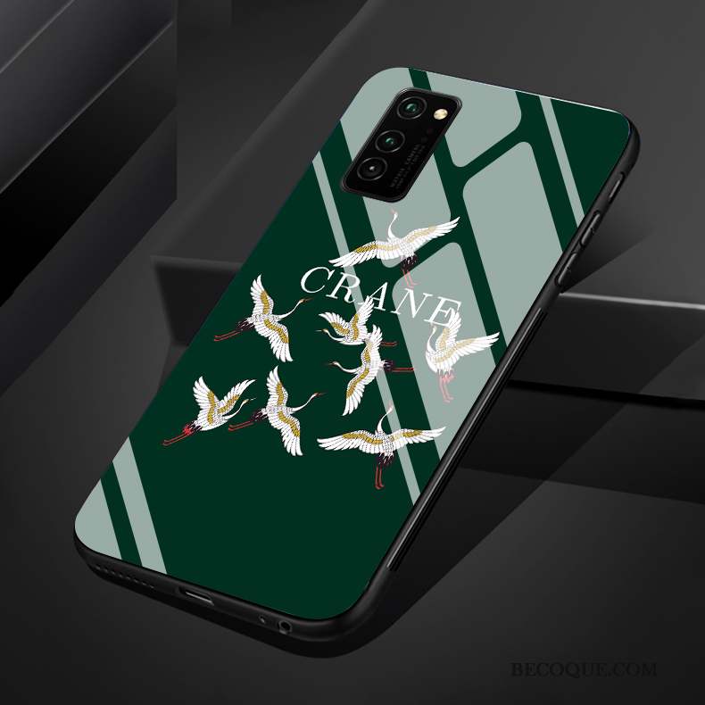 Honor 30 Pro Simple Étui Coque De Téléphone Verre Art Vert