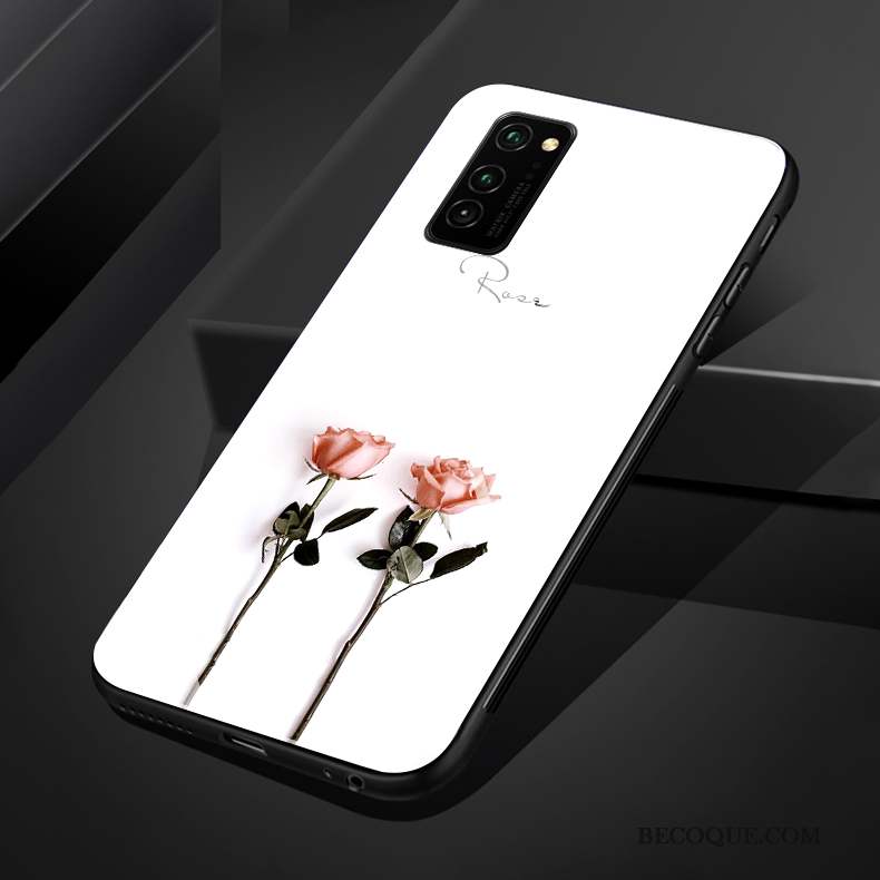 Honor 30 Pro Verre Fluide Doux Frais Coque De Téléphone Personnalité Petit