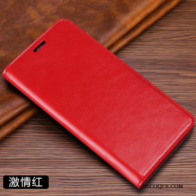 Honor 30 Pro Étui En Cuir Housse Rouge Fluide Doux Simple Coque