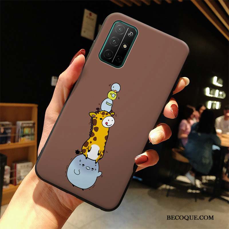 Honor 30s Charmant Silicone Coque De Téléphone Dessin Animé Protection Étui