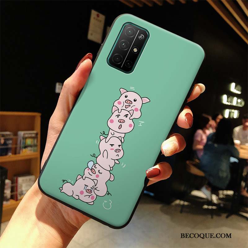 Honor 30s Charmant Silicone Coque De Téléphone Dessin Animé Protection Étui