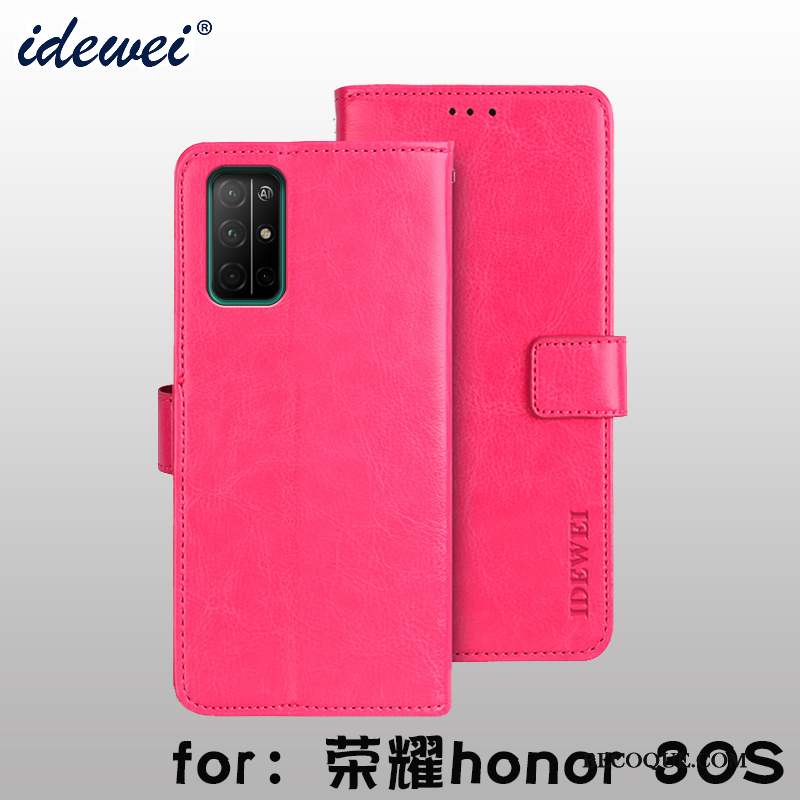 Honor 30s Coque Support Nouveau Clamshell Protection Téléphone Portable