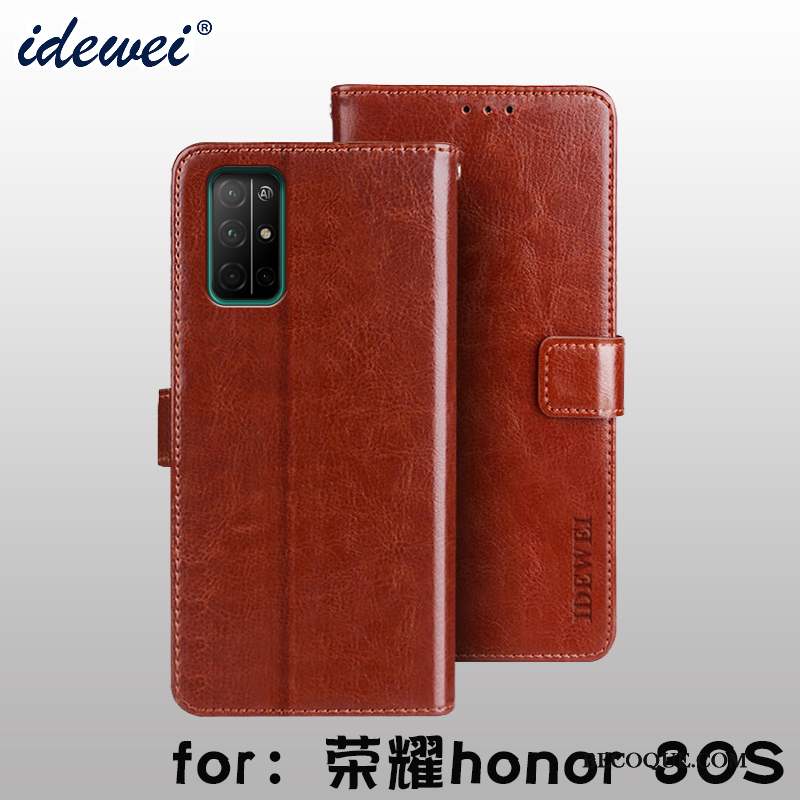 Honor 30s Coque Support Nouveau Clamshell Protection Téléphone Portable