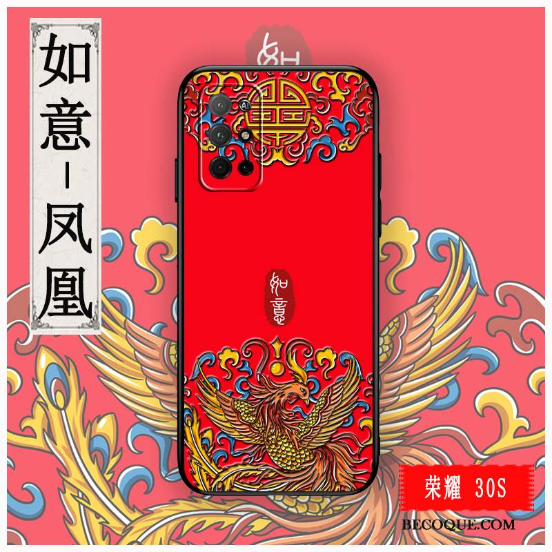 Honor 30s Téléphone Portable Personnalisé Tendance Style Chinois Coque De Téléphone Étui