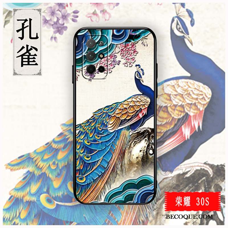 Honor 30s Téléphone Portable Personnalisé Tendance Style Chinois Coque De Téléphone Étui