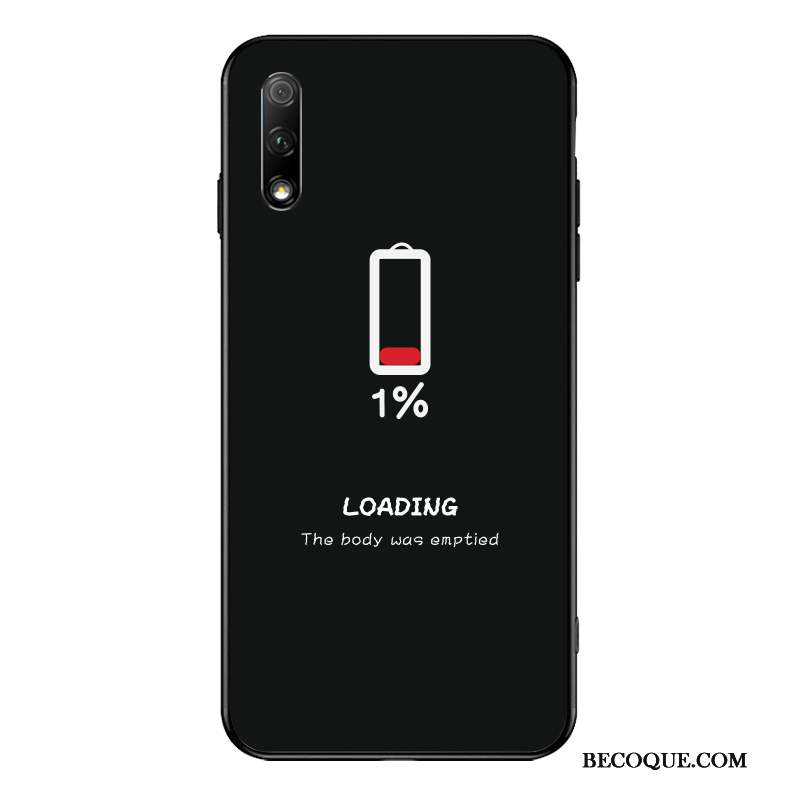 Honor 9x Coque Personnalité Dessin Animé Nouveau Silicone Verre Tendance