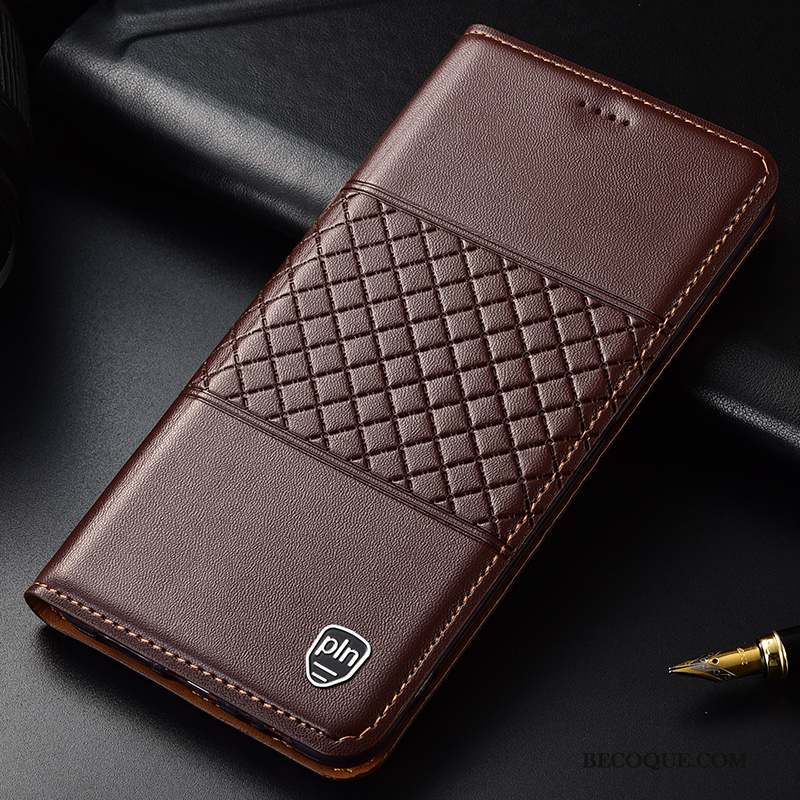 Honor 9x Coque Étui En Cuir Housse Noir Mesh Tout Compris Protection