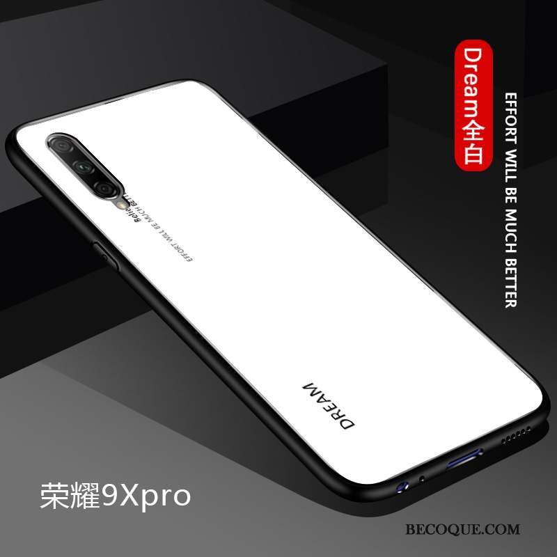 Honor 9x Pro Marque De Tendance Net Rouge Coque De Téléphone Simple Couleur Unie Dégradé