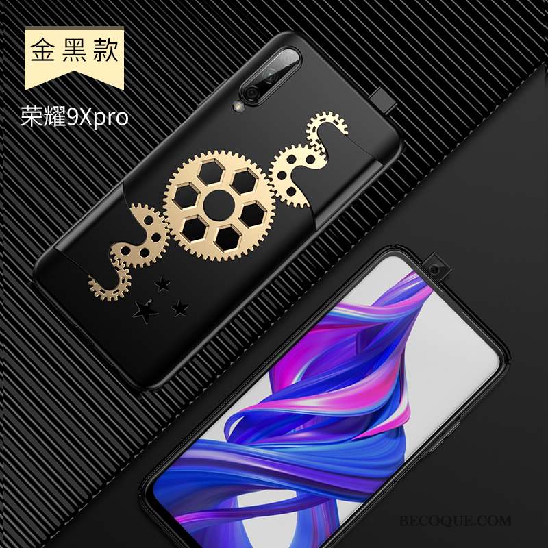 Honor 9x Pro Net Rouge Coque De Téléphone Marque De Tendance Refroidissement Tout Compris Très Mince