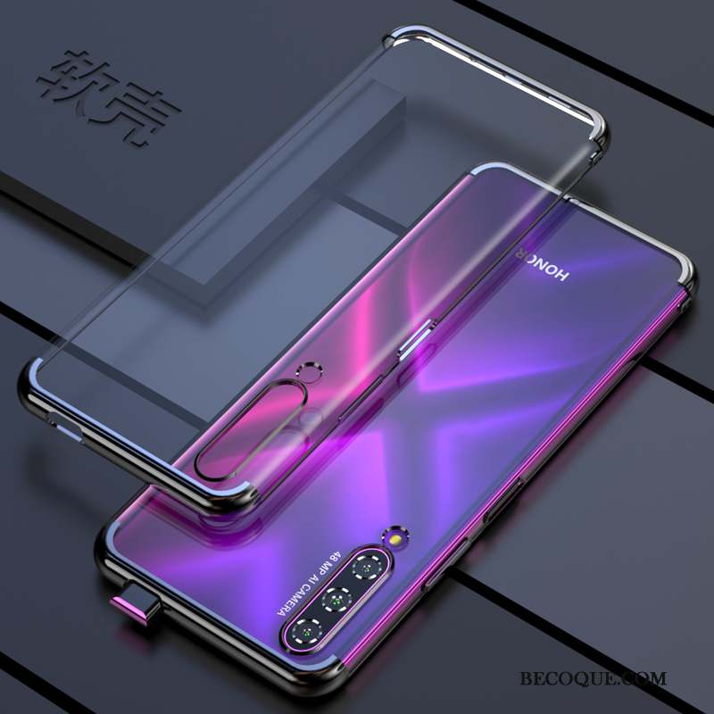 Honor 9x Pro Ornements Suspendus Personnalité Coque De Téléphone Créatif Transparent Silicone