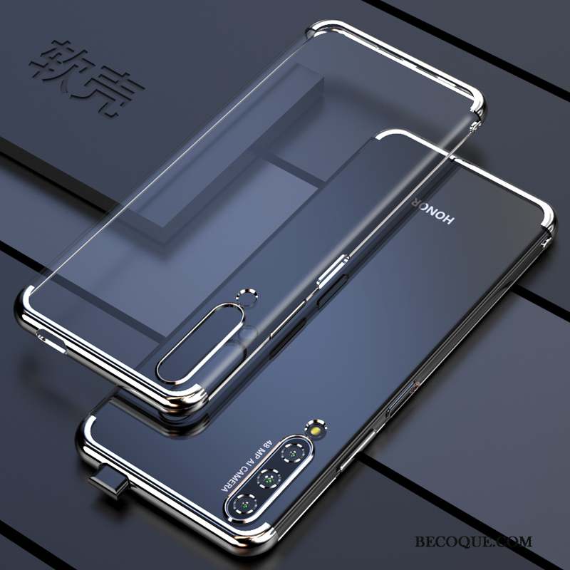 Honor 9x Pro Ornements Suspendus Personnalité Coque De Téléphone Créatif Transparent Silicone