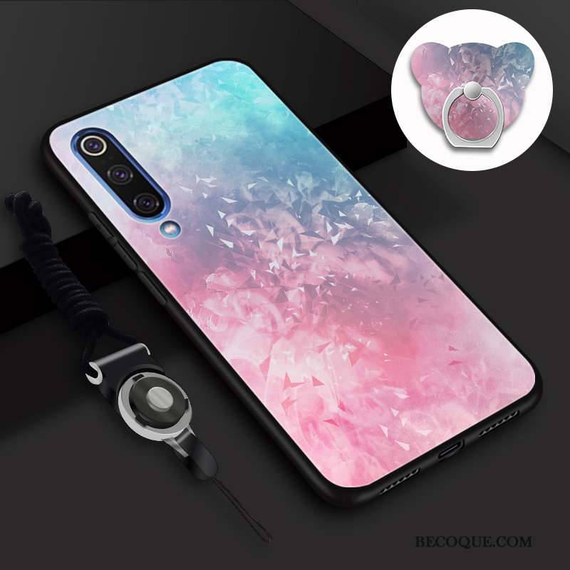 Honor 9x Pro Tempérer Membrane Coque De Téléphone Fluide Doux Ornements Suspendus Rose