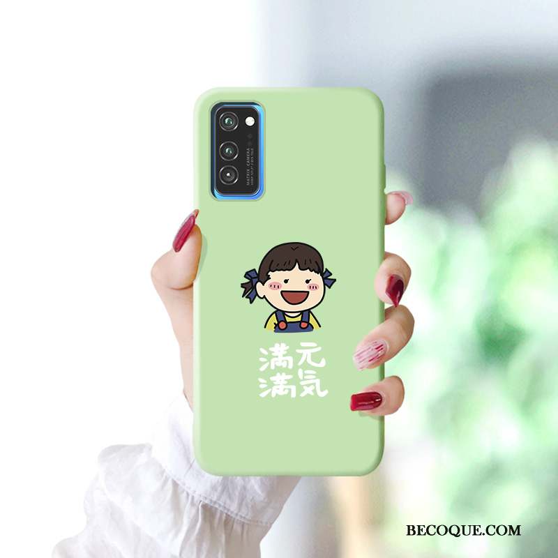 Honor View30 Charmant Rose Étui Coque De Téléphone Fluide Doux Tendance