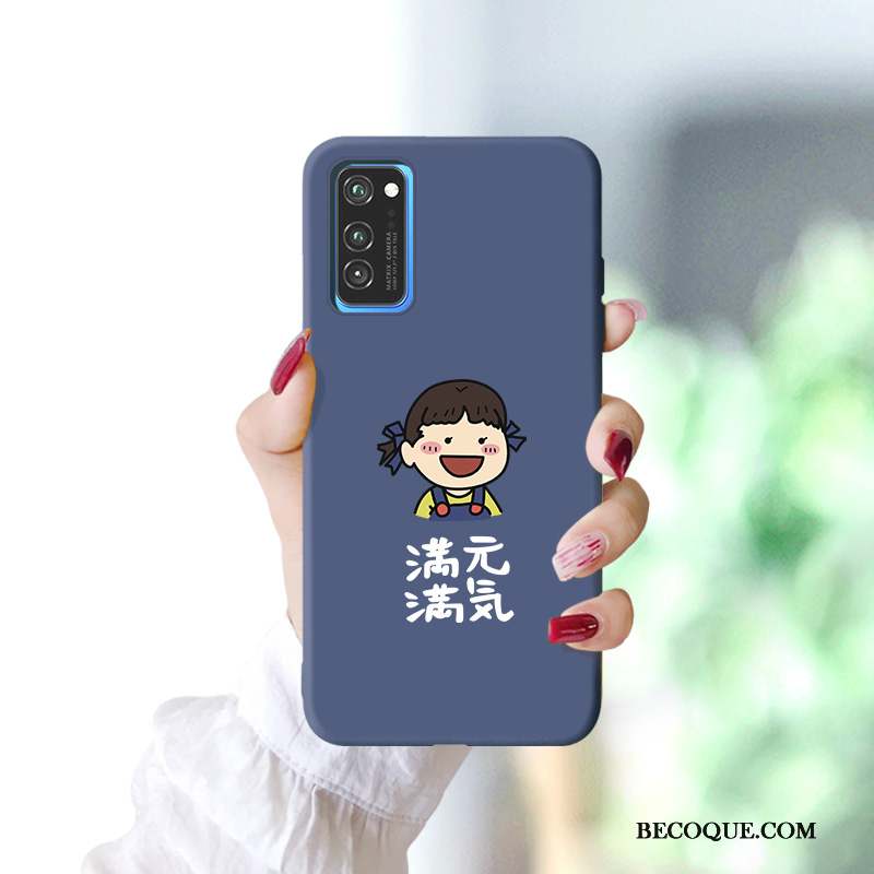 Honor View30 Charmant Rose Étui Coque De Téléphone Fluide Doux Tendance