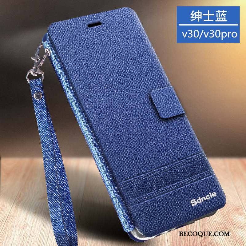 Honor View30 Incassable Coque De Téléphone Clamshell Fluide Doux Étui Étui En Cuir