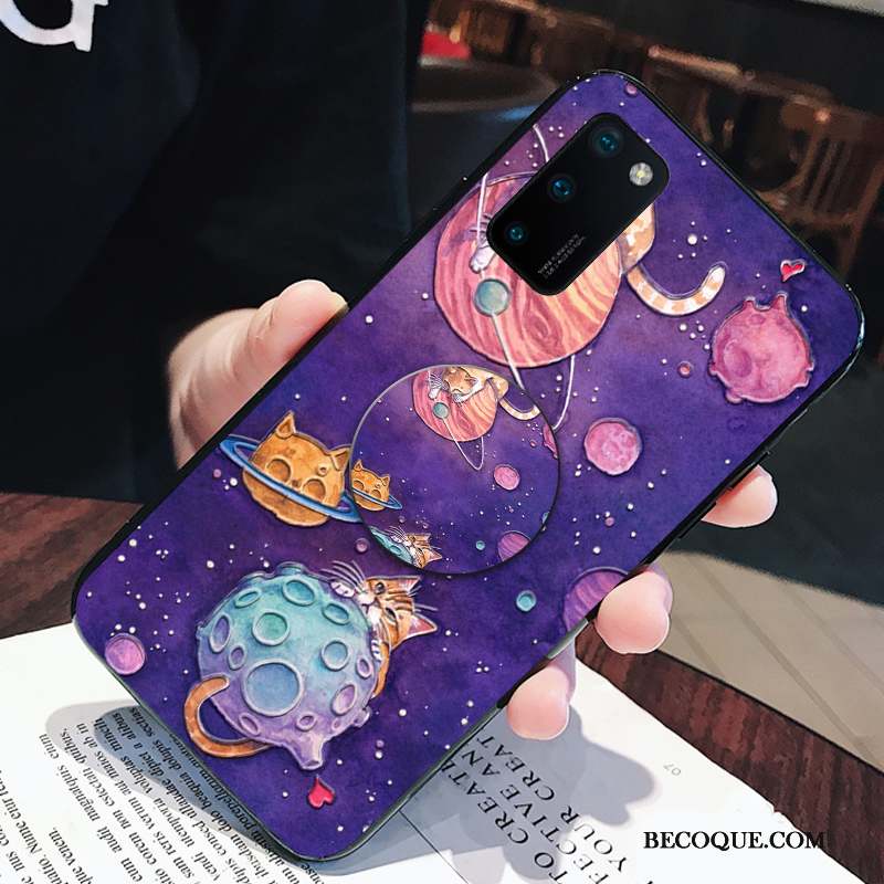 Honor View30 Incassable Dessin Animé Vent Charmant Étui Coque De Téléphone