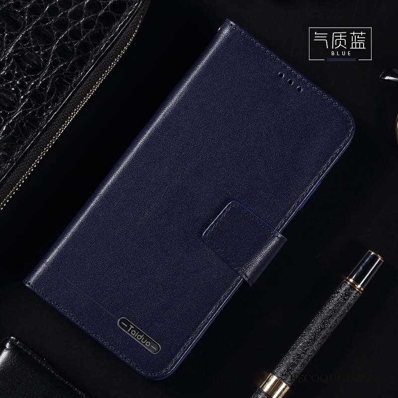 Honor View30 Pro Carte Incassable Cuir Véritable Protection Coque De Téléphone Tout Compris