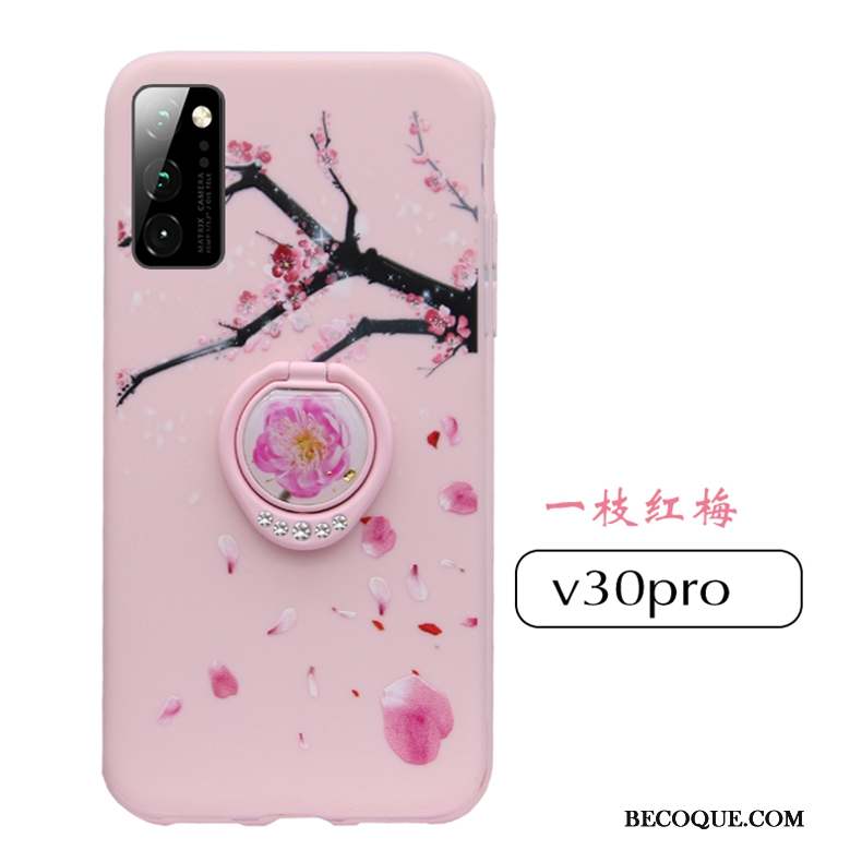 Honor View30 Pro Coque De Téléphone Délavé En Daim Protection Silicone Incassable Très Mince