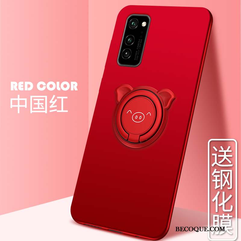 Honor View30 Pro Coque Tout Compris Protection Mignonne Simple Silicone Étui