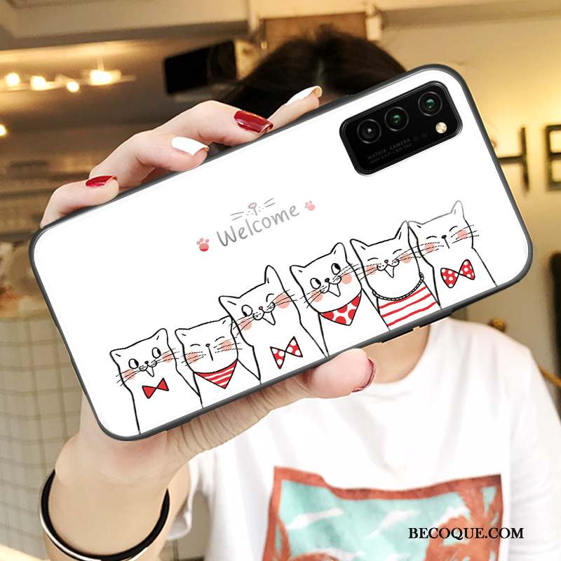 Honor View30 Pro Coque Tout Compris Verre Miroir Marque De Tendance Incassable Charmant