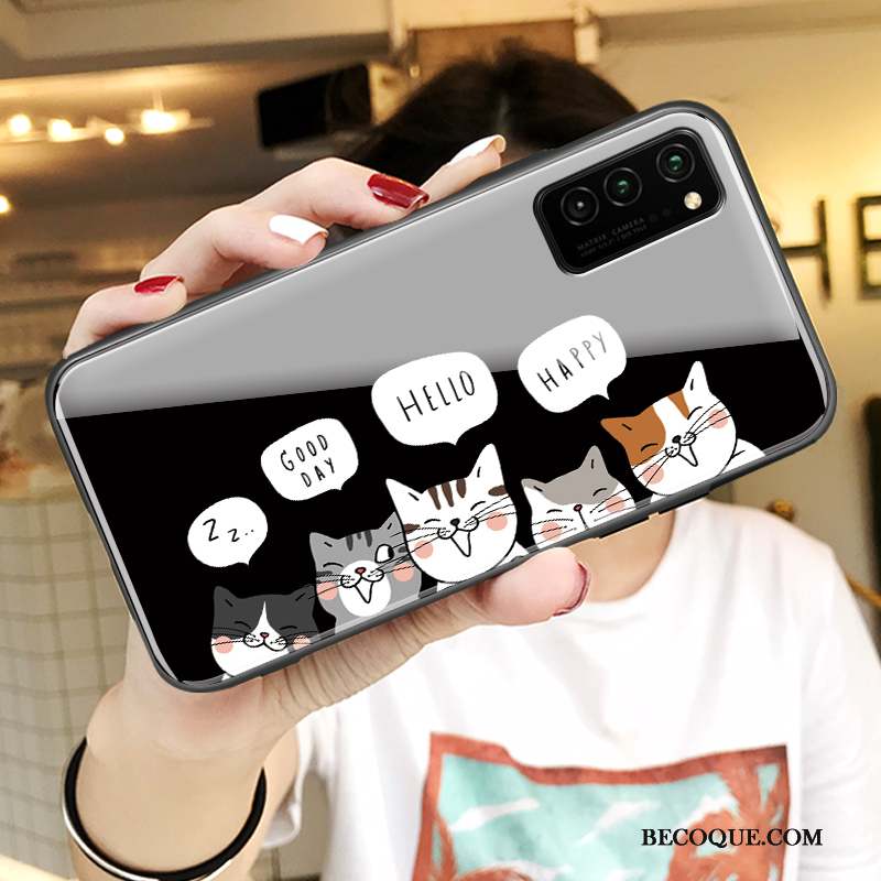 Honor View30 Pro Coque Tout Compris Verre Miroir Marque De Tendance Incassable Charmant