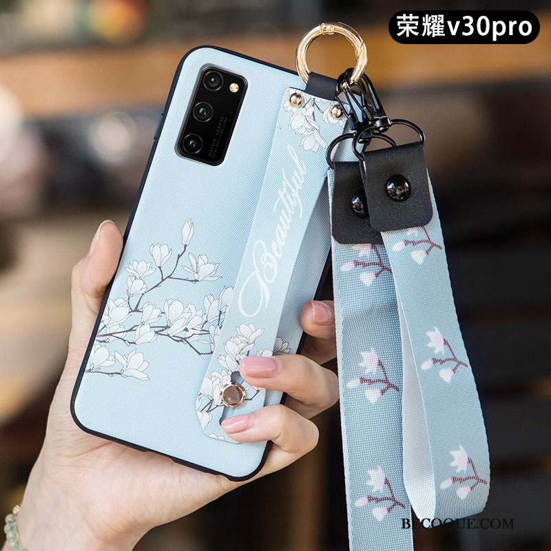 Honor View30 Pro Frais Art Simple Coque Fluide Doux Tendance