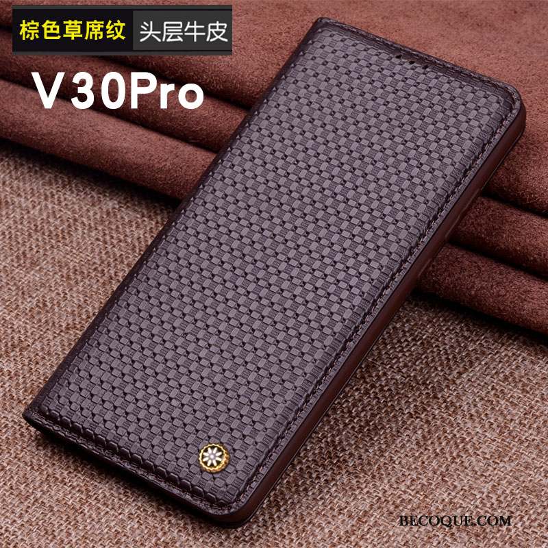 Honor View30 Pro Housse Coque Nouveau Cuir Cuir Haut Créatif