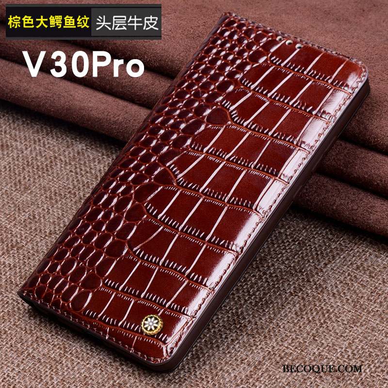 Honor View30 Pro Housse Coque Nouveau Cuir Cuir Haut Créatif