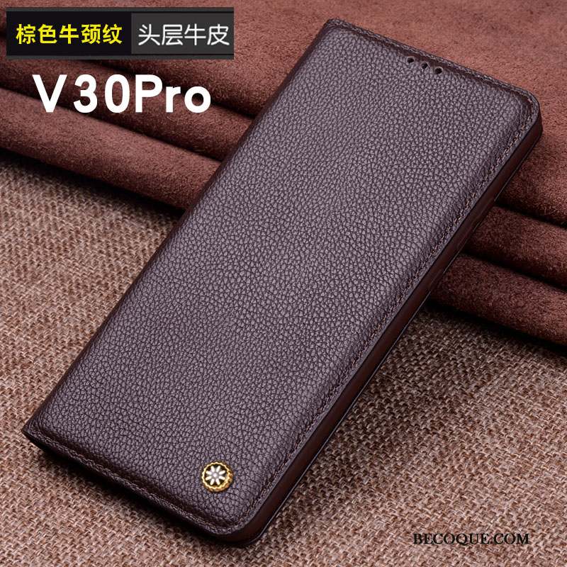 Honor View30 Pro Housse Coque Nouveau Cuir Cuir Haut Créatif