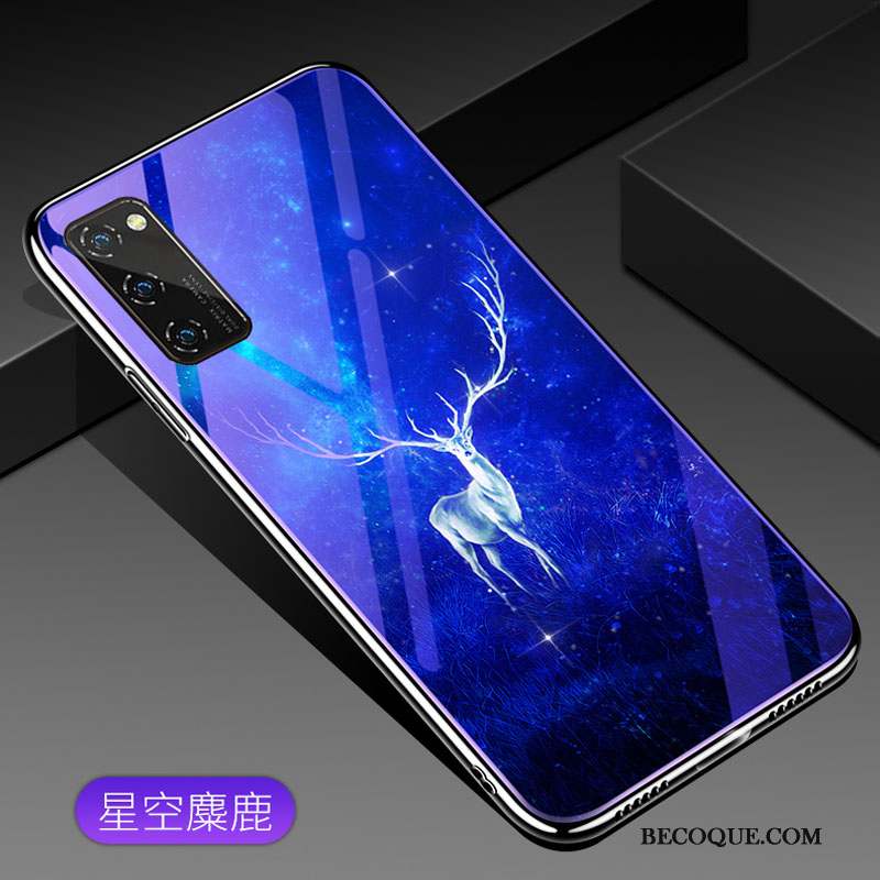 Honor View30 Silicone Net Rouge Style Chinois Tout Compris Coque Violet