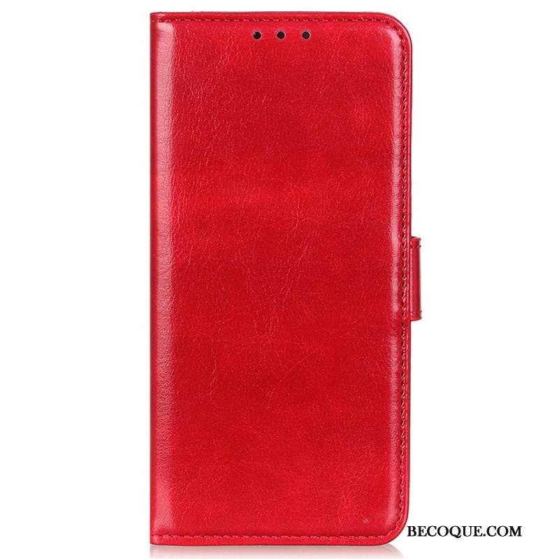 Housse Huawei Nova 12S Simili Cuir Ciré