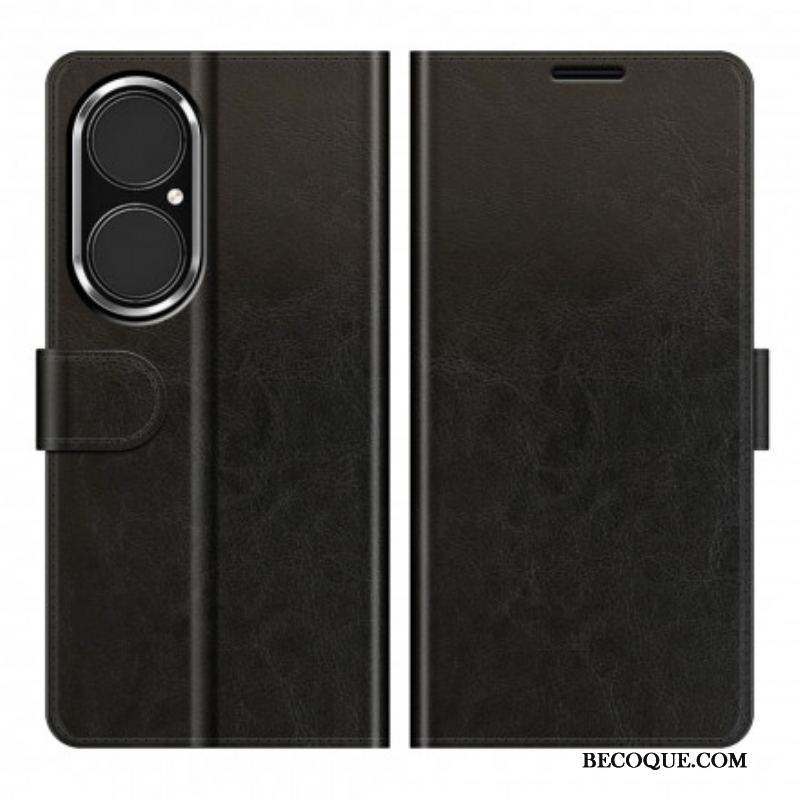 Housse Huawei P50 Style Cuir Design