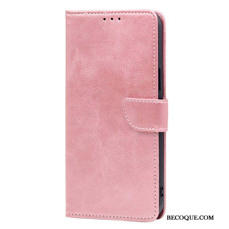 Housse Huawei P60 Pro Texture Veau