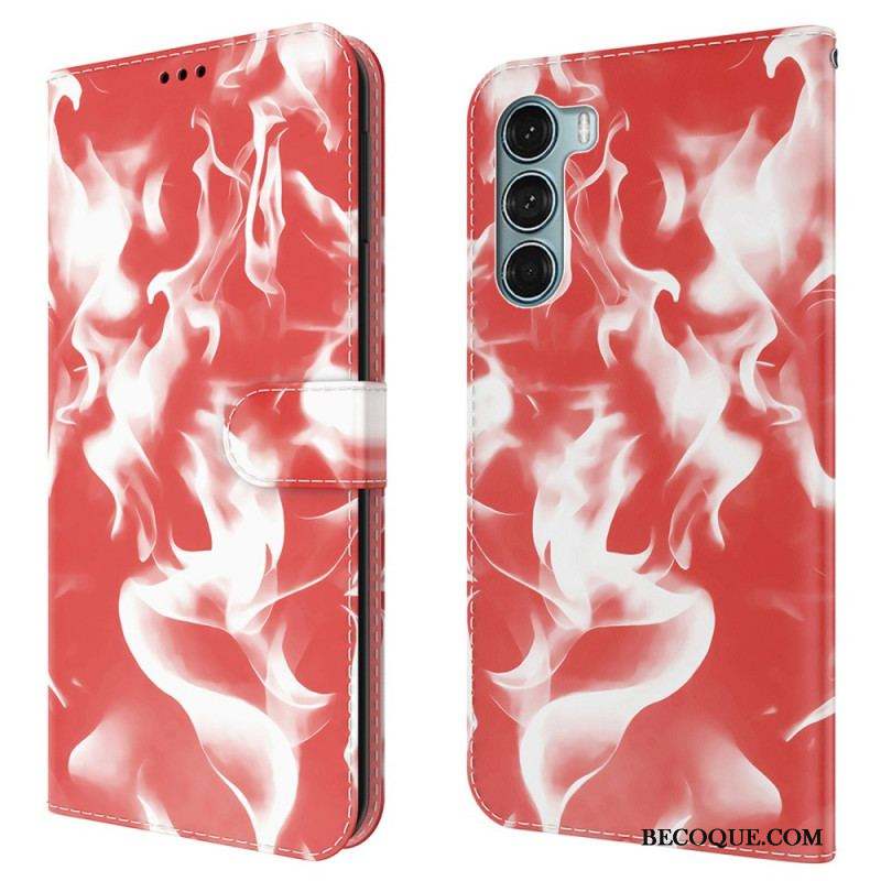 Housse Moto G200 5G Motif Abstrait
