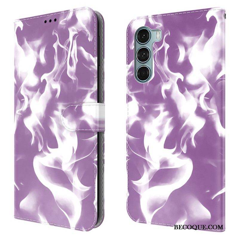 Housse Moto G200 5G Motif Abstrait