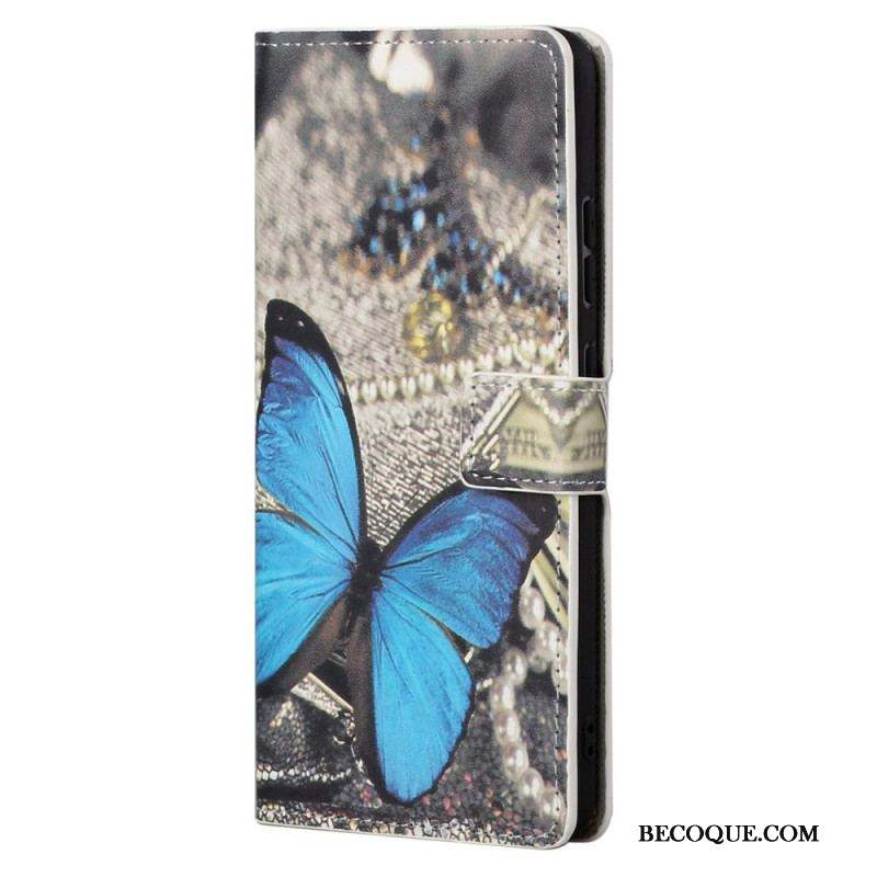 Housse Moto G41 / G31 Papillons et Fleurs