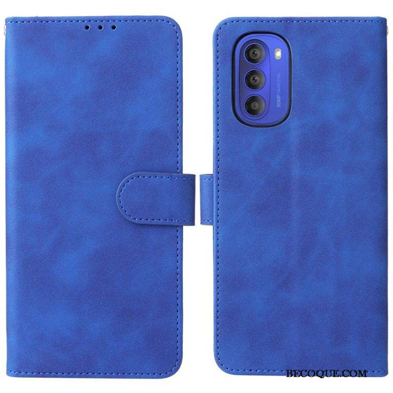 Housse Moto G51 5G Skin-Touch Vintage