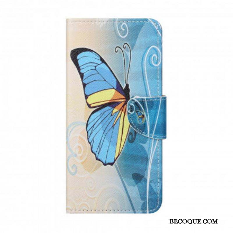 Housse Motorola Edge 20 Butterflies