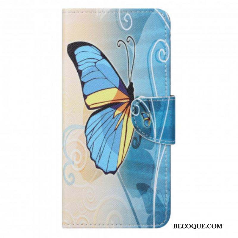 Housse Motorola Edge 20 Pro Butterflies